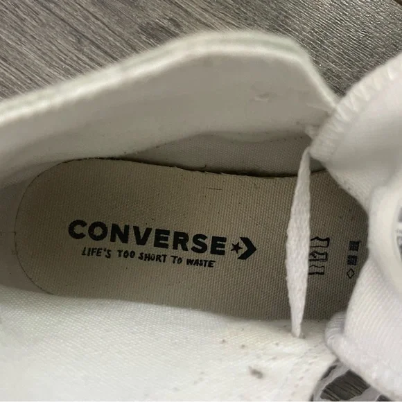 Converse Women High-Top Sneakers - Light Green - Picture 6 of 6